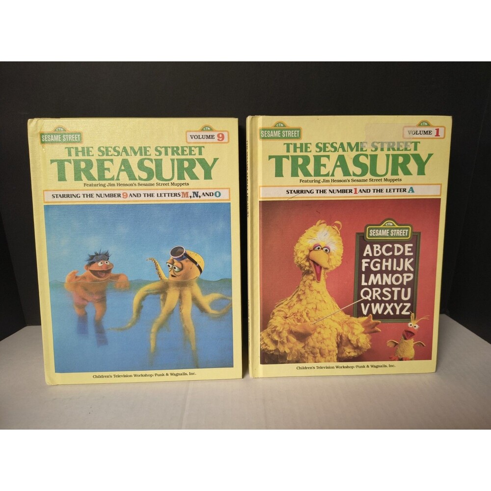 Vintage 1983 Complete set of The Sesame Street Treasury (Volumes 1–15) Books